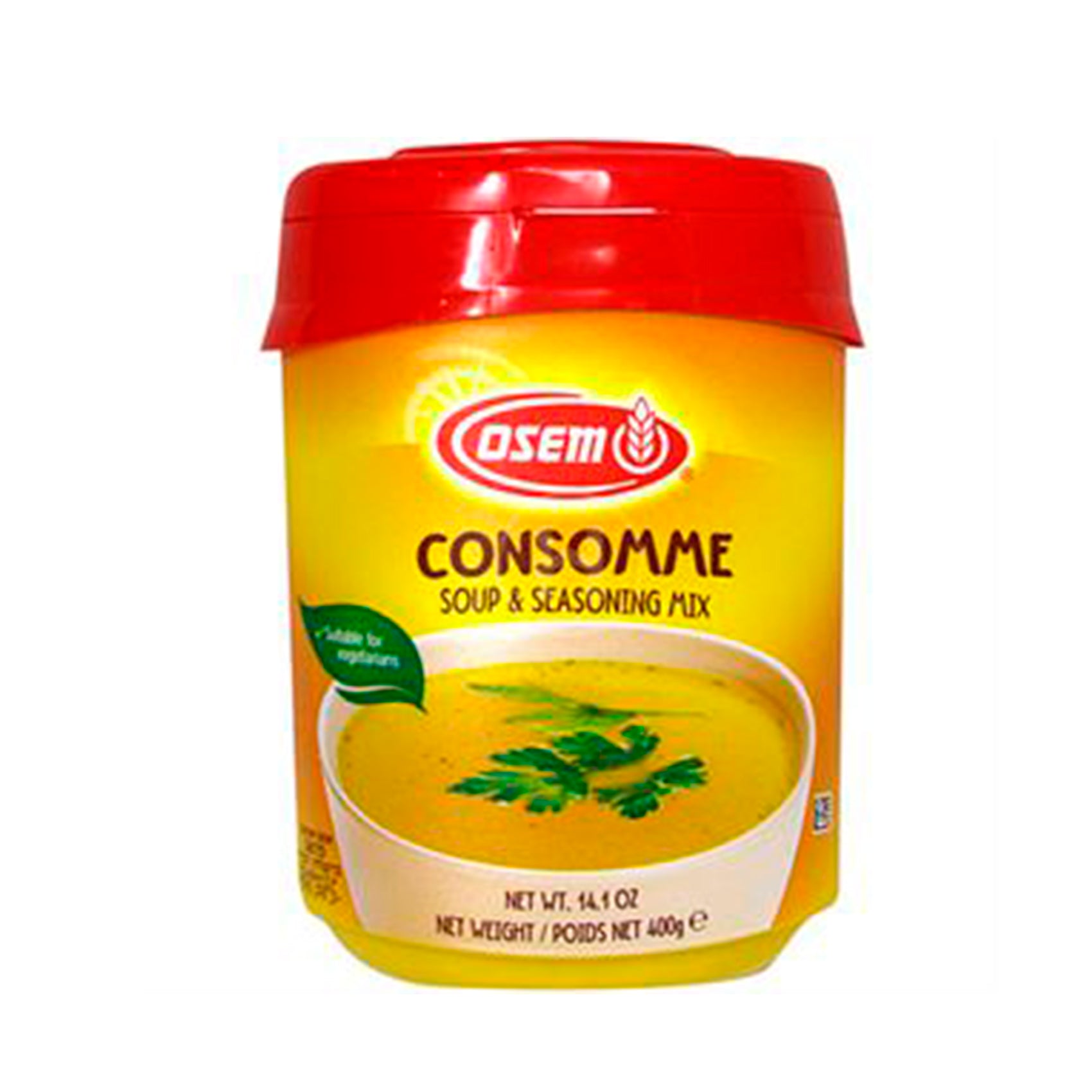 Osem Chicken Style Consomme Instant Soup & Seasoning Mix, 14.1 oz